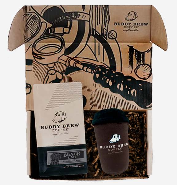 Beans & Barks Coffee Gift Set, Coffee and Dogs